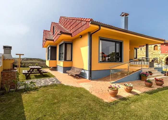 Alojamiento Villalaurana En Suances Gran Capacidad סואנסס